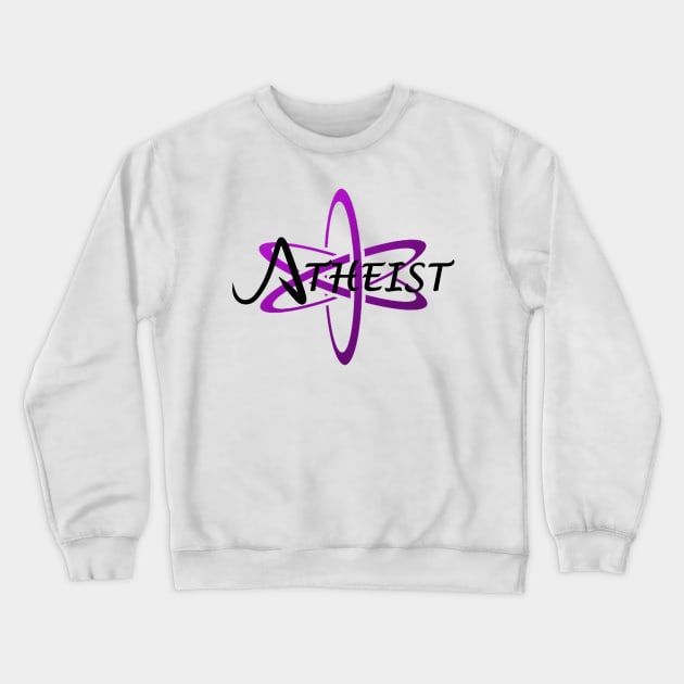 Atheist Crewneck Sweatshirt by Volundz